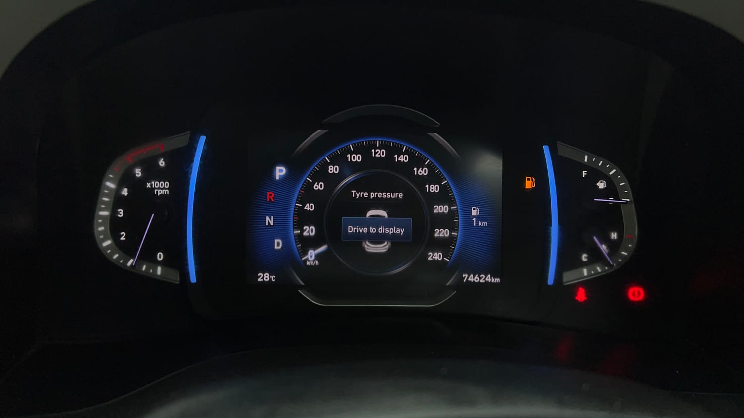 Used 2021 Hyundai Creta SX (O) 1.5 Diesel Automatic Diesel Automatic interior CLUSTERMETER VIEW
