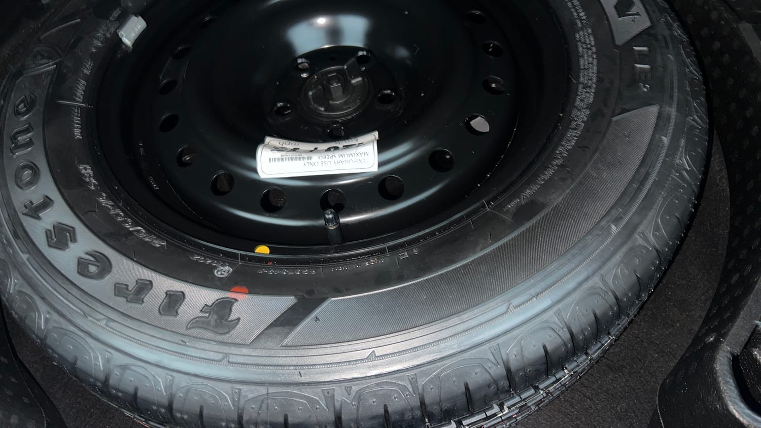 Used 2017 Jeep Compass Limited 1.4 Petrol AT Petrol Automatic tyres SPARE TYRE VIEW