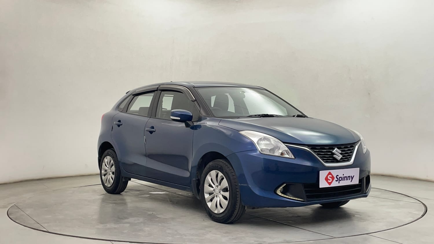 Used 2017 Maruti Suzuki Baleno Delta 1.2 Petrol Manual exterior RIGHT FRONT CORNER VIEW