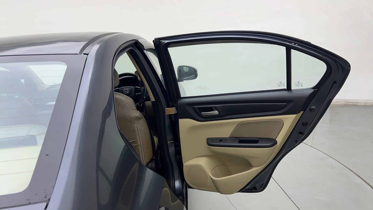 Used 2022 Honda Amaze VX CVT 1.2 Petrol Petrol Automatic interior RIGHT REAR DOOR OPEN VIEW