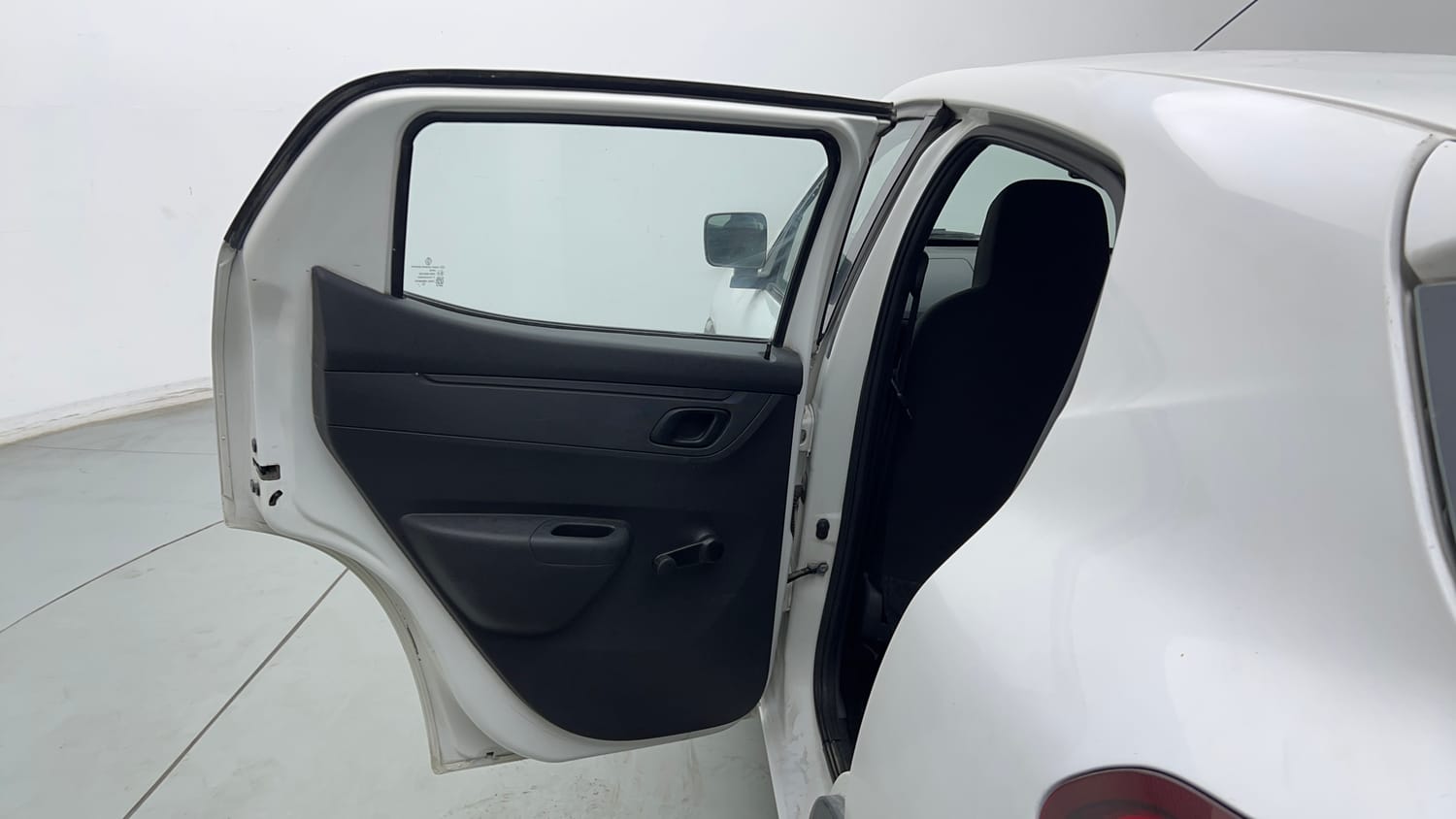 Used 2016 Renault Kwid RXT Petrol Manual interior LEFT REAR DOOR OPEN VIEW