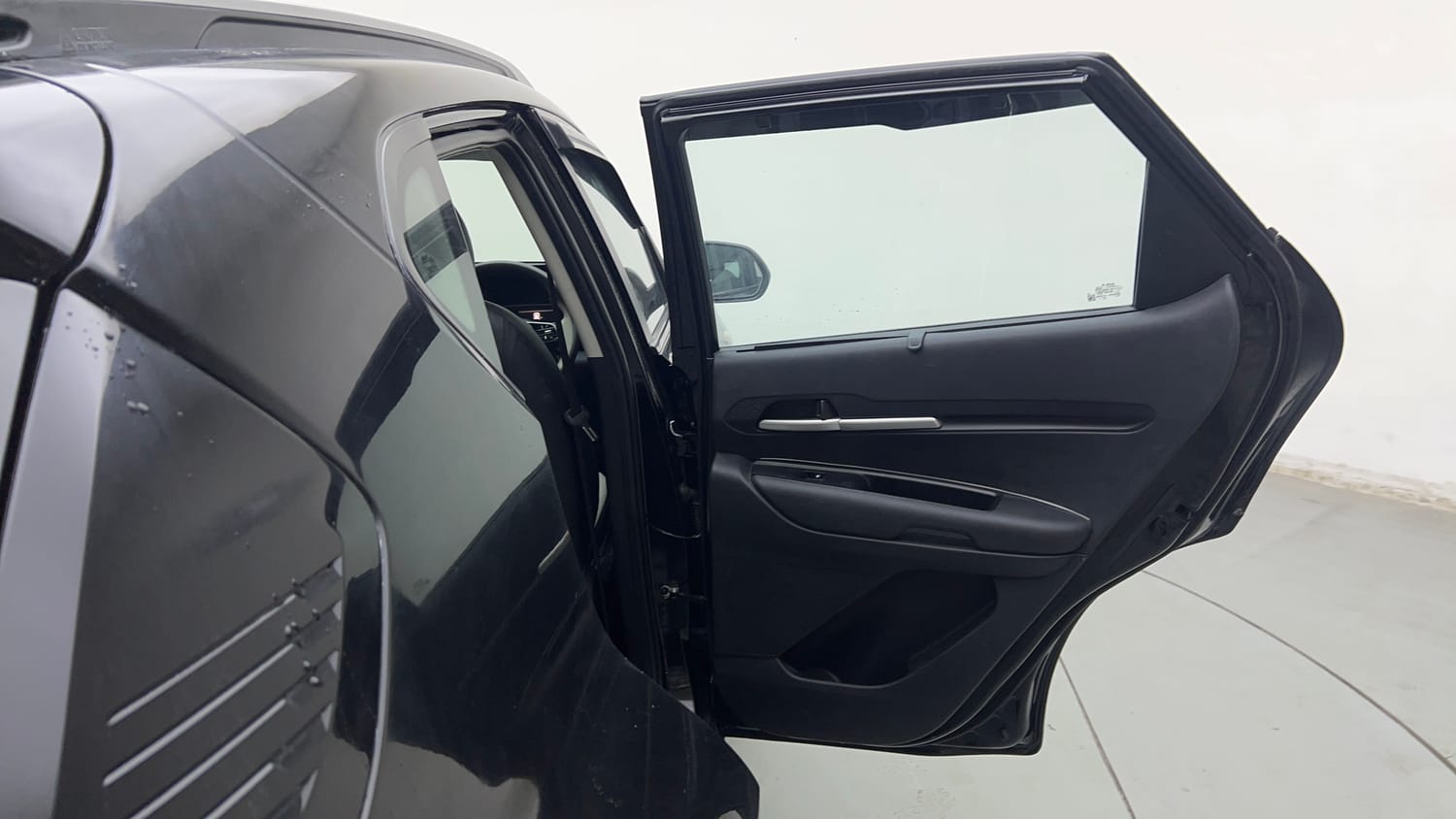 Used 2024 Kia Sonet HTK (O) 1.2 Petrol MT Petrol Manual interior RIGHT REAR DOOR OPEN VIEW