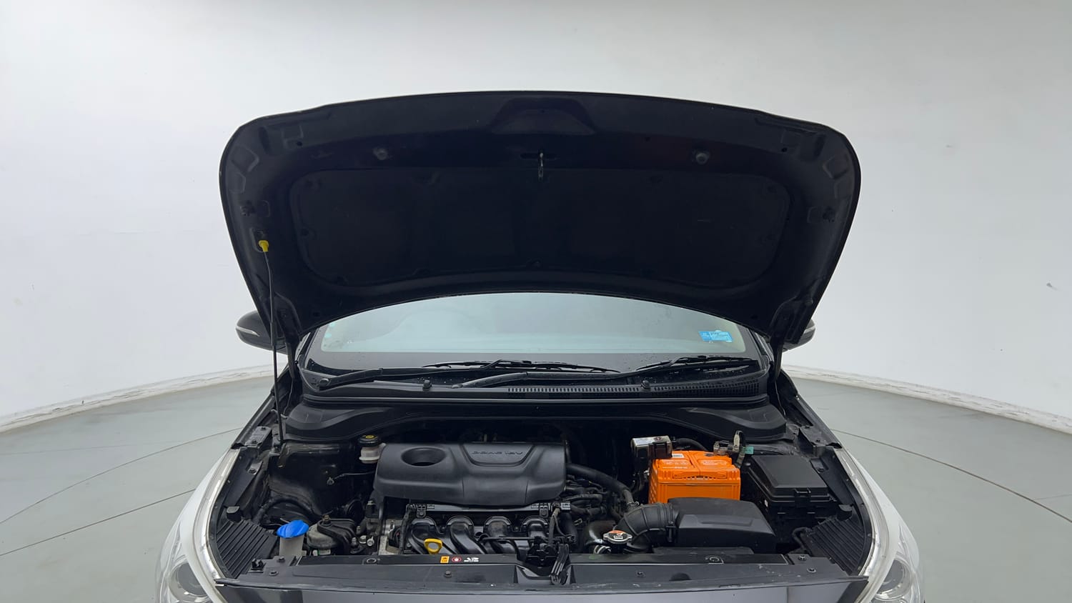 Used 2019 Hyundai Verna SX (O)1.6 VTVT Petrol Manual engine ENGINE & BONNET OPEN FRONT VIEW