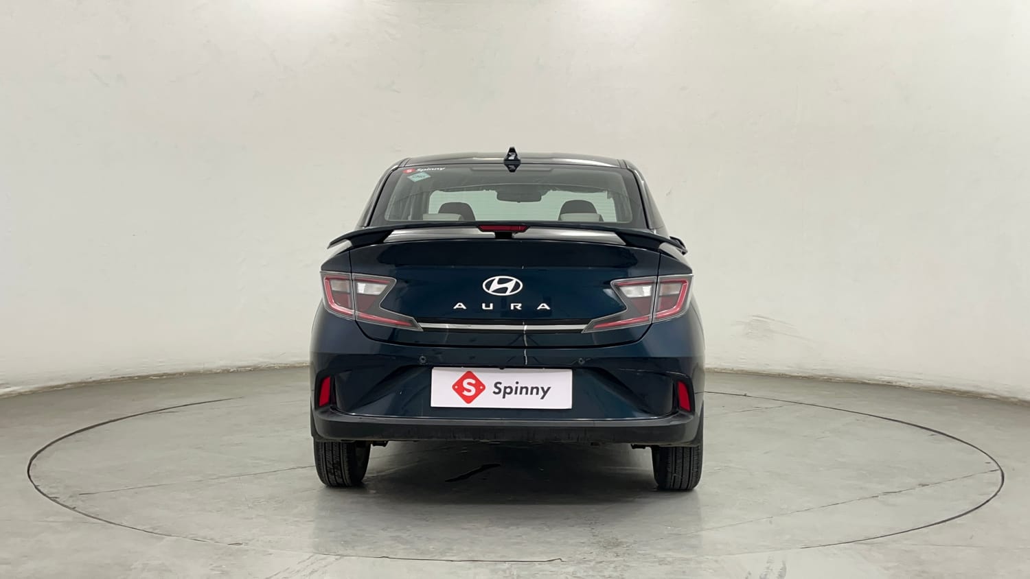 Used 2023 Hyundai Aura SX 1.2 CNG Cng Manual exterior BACK VIEW