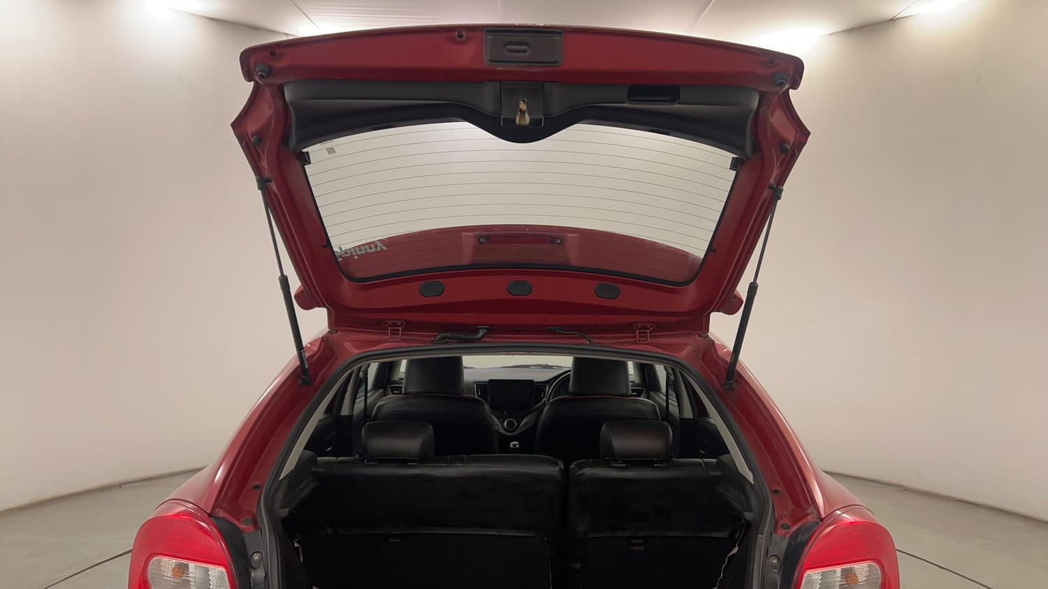 Used 2019 Maruti Suzuki Baleno Delta Petrol Manual interior DICKY DOOR OPEN VIEW