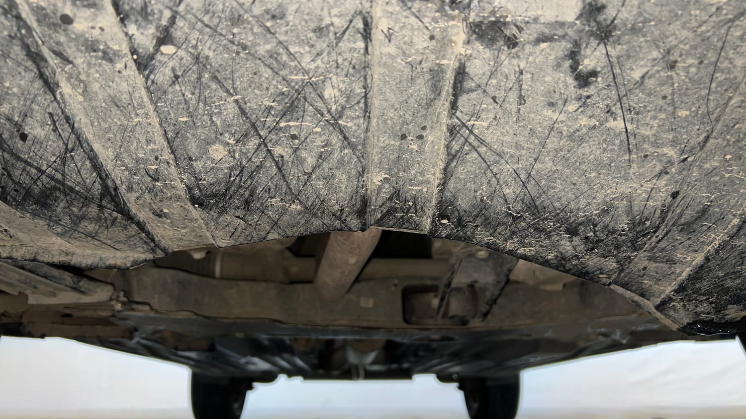 Used 2024 Maruti Suzuki Brezza ZXi Plus AT Petrol Automatic extra FRONT LEFT UNDERBODY VIEW