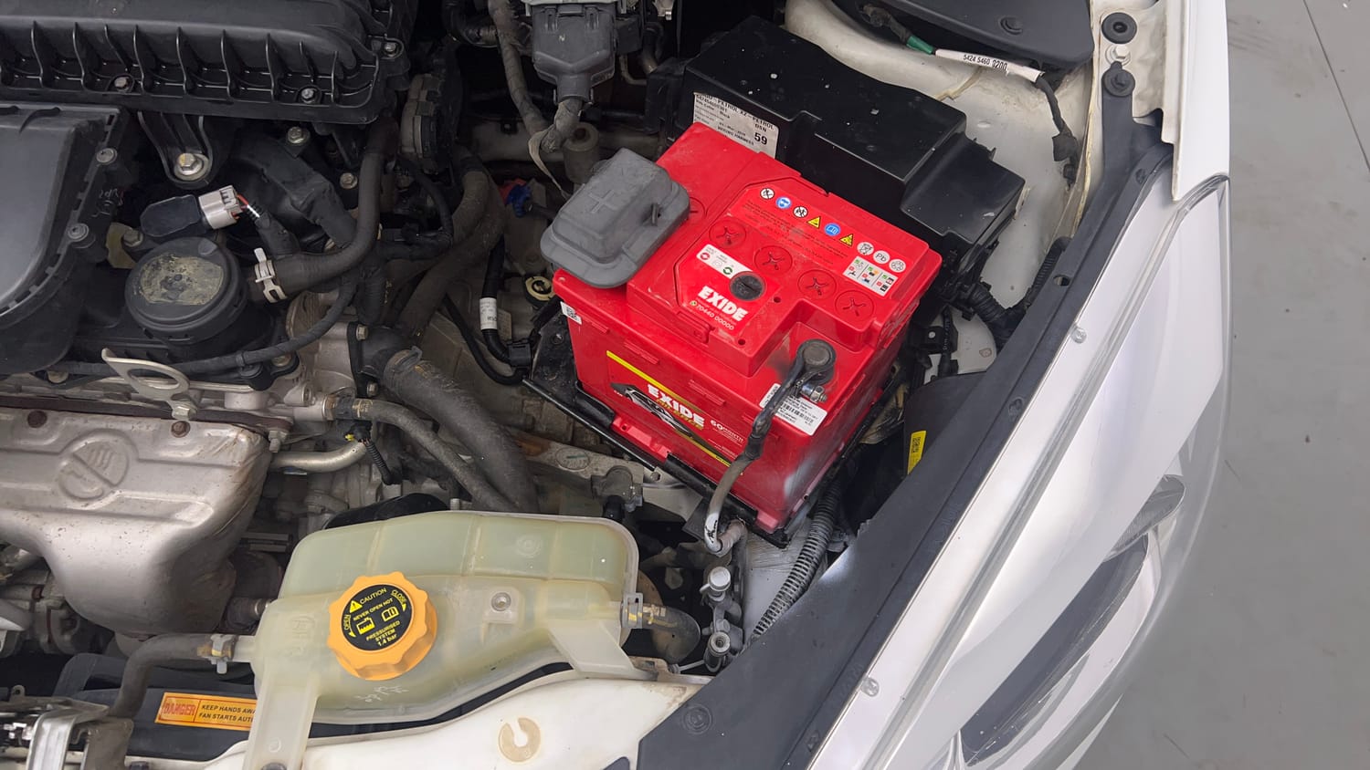 Used 2019 Tata Tiago Revotron XZ Petrol Manual engine ENGINE LEFT SIDE VIEW
