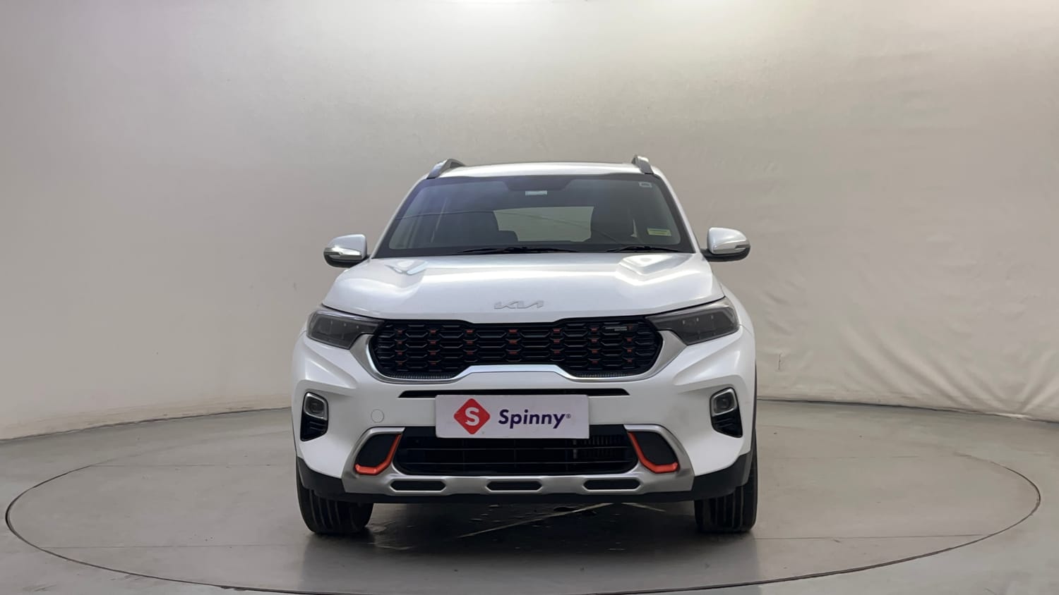 Used 2022 Kia Sonet HTX 1.5 Diesel Manual exterior FRONT VIEW