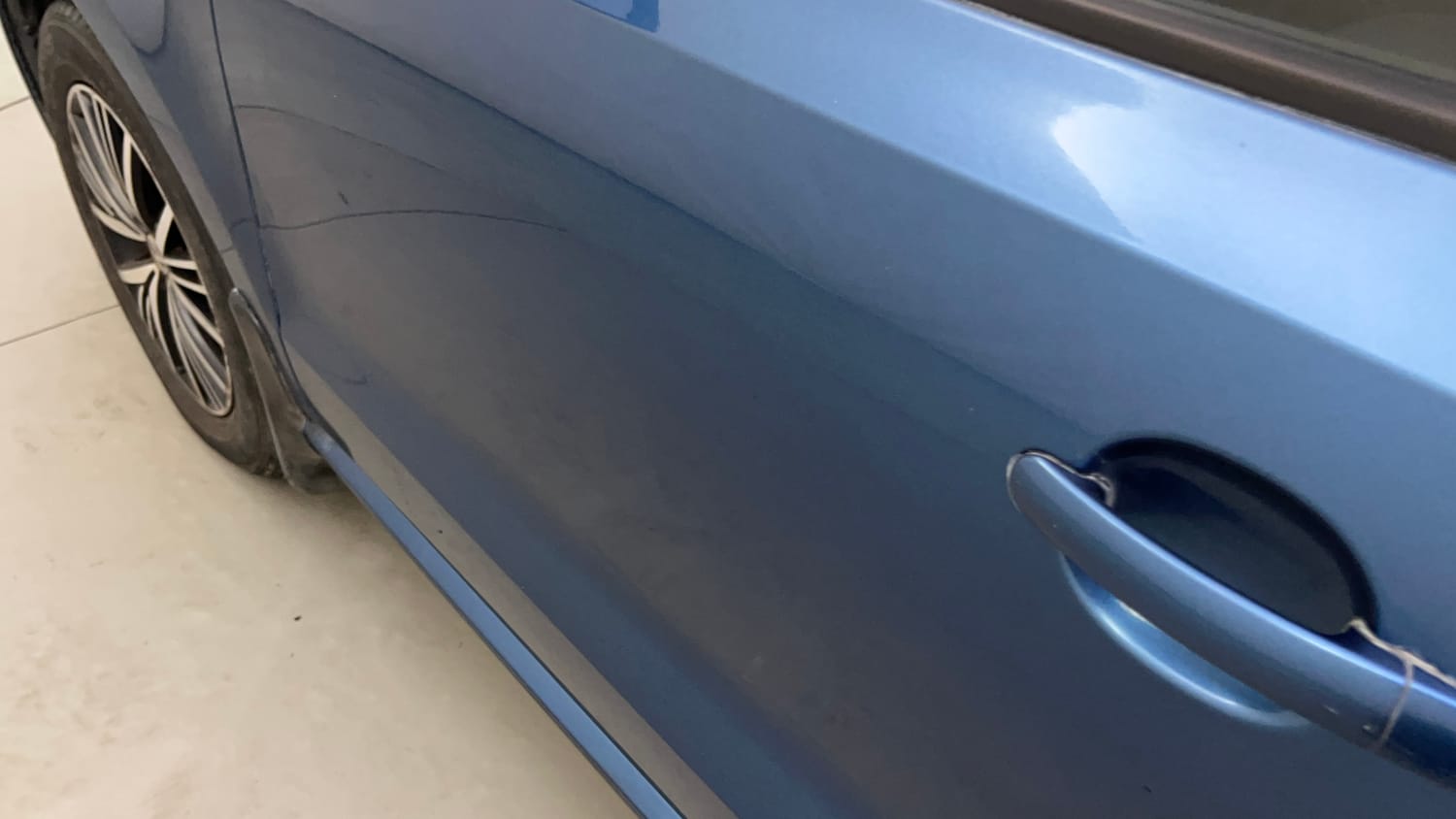 Used 2017 Volkswagen Polo Highline1.2L (P) Petrol Manual dents MINOR DENT