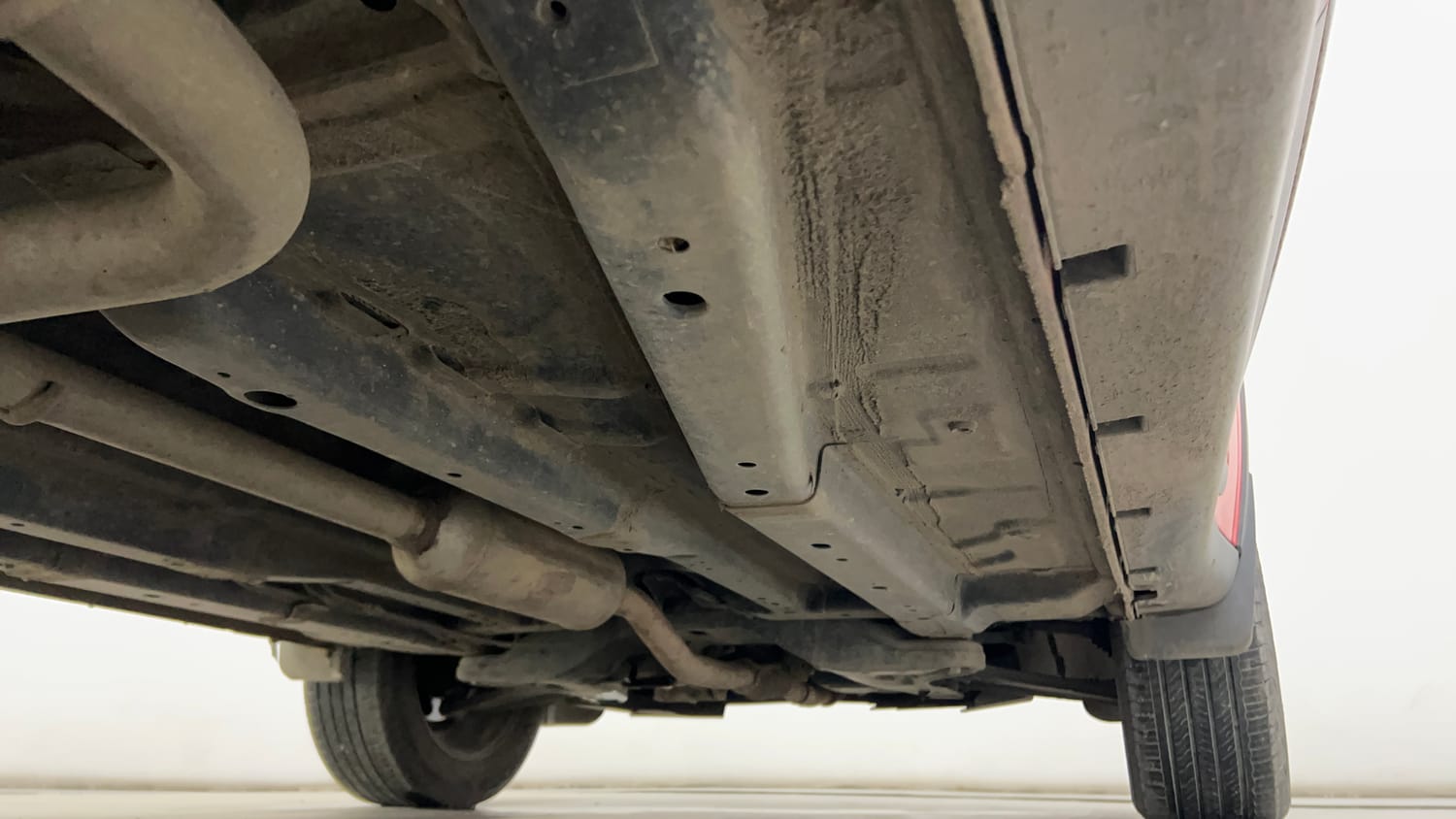 Used 2024 Tata Nexon Creative Plus S 1.2 Revotron Petrol 6MT DT Petrol Manual extra REAR RIGHT UNDERBODY VIEW