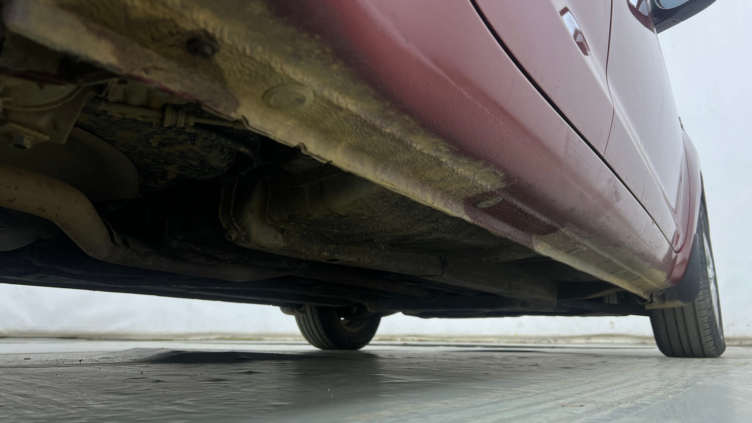 Used 2012 Hyundai i20 Sportz 1.2 Petrol Manual extra REAR RIGHT UNDERBODY VIEW