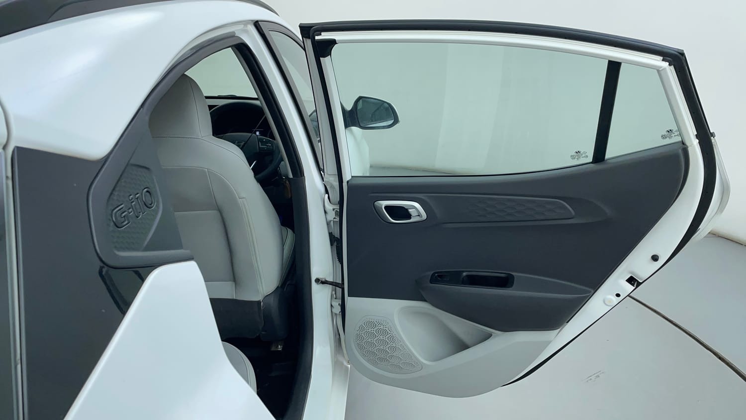 Used 2023 Hyundai Grand i10 Nios Sportz 1.2 Kappa VTVT CNG Cng Manual interior RIGHT REAR DOOR OPEN VIEW