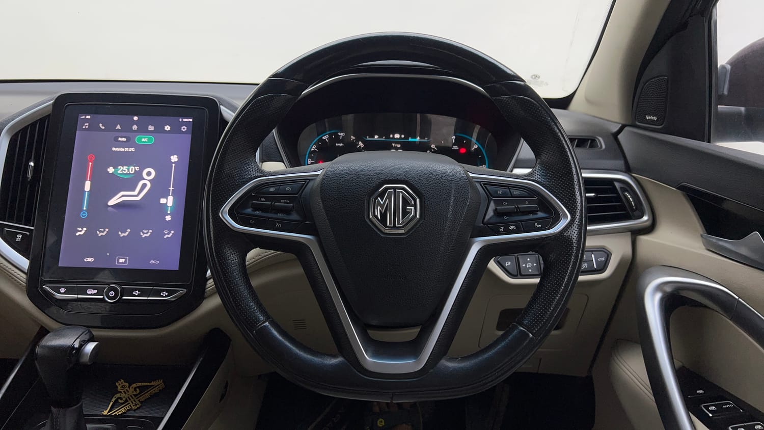 Used 2021 MG Motors Hector Sharp 1.5 Petrol Turbo DCT Petrol Automatic interior STEERING VIEW