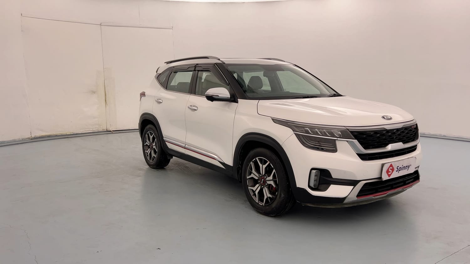 Used 2019 kia Seltos GTX Plus DCT 1.4 Petrol Automatic exterior RIGHT FRONT CORNER VIEW