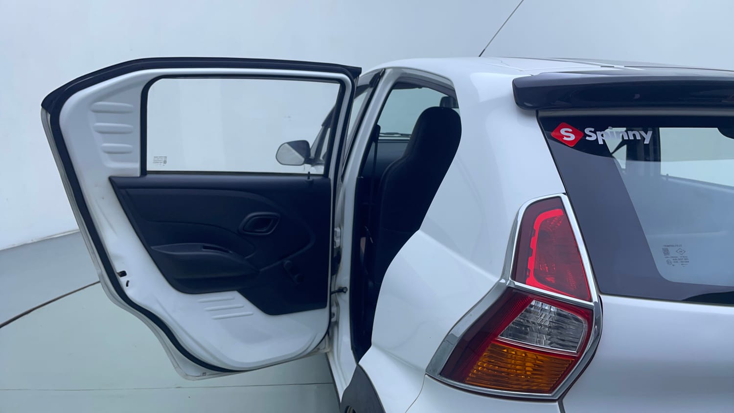 Used 2016 Datsun Redi-GO S Petrol Manual interior LEFT REAR DOOR OPEN VIEW