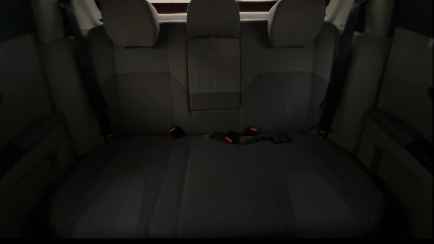 Used 2016 Mahindra KUV100 K6+ 6 STR Petrol Manual interior REAR SEAT CONDITION VIEW