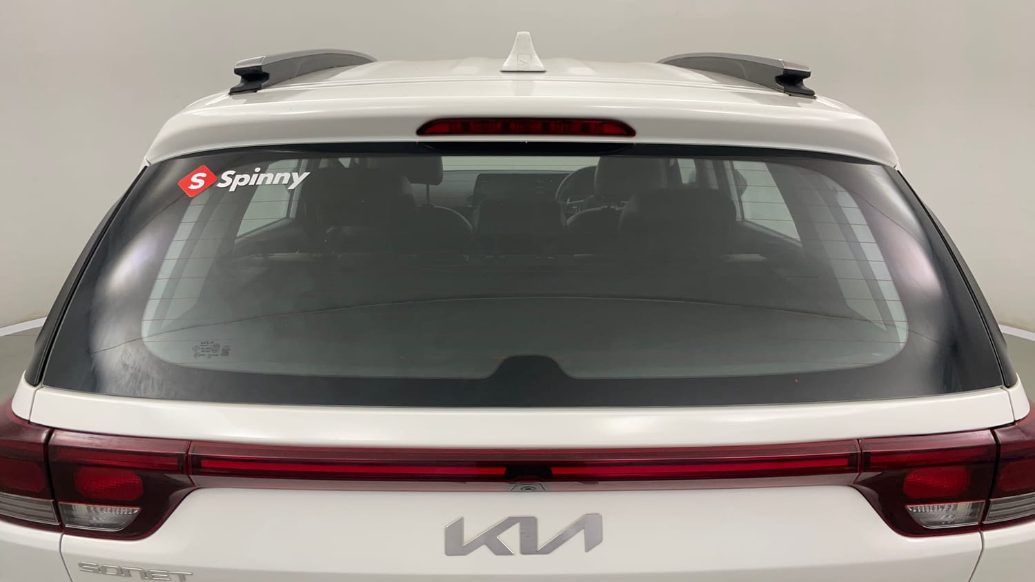 Used 2023 Kia Sonet HTK Plus 1.2 Petrol Manual exterior BACK WINDSHIELD VIEW