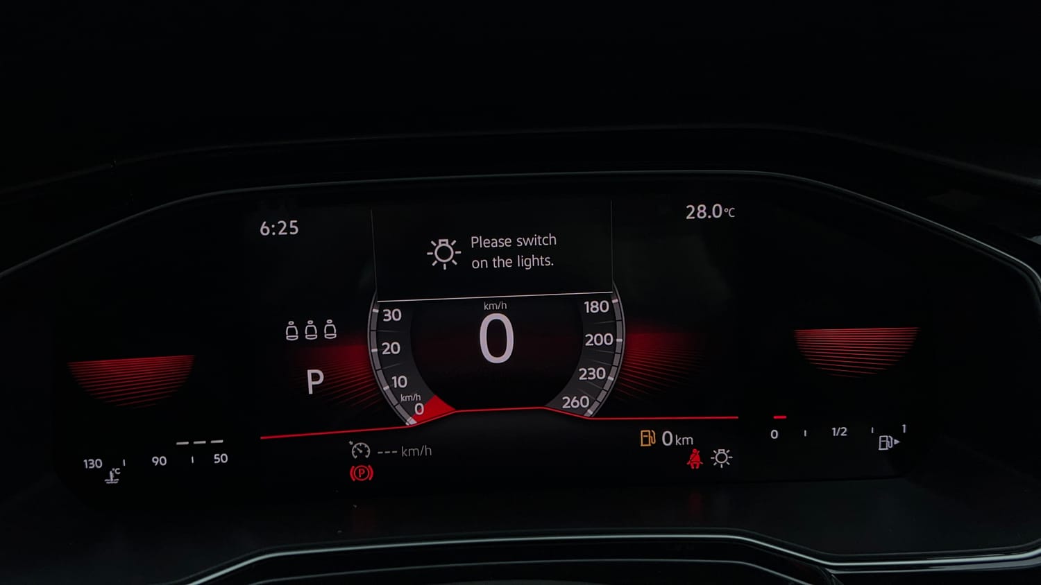 Used 2023 Volkswagen Virtus GT Plus 1.5 TSI EVO DSG Petrol Automatic interior CLUSTERMETER VIEW