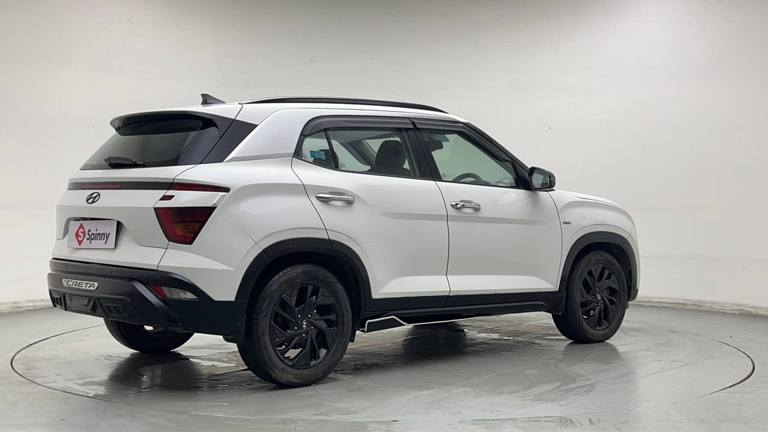 Used 2021 Hyundai Creta SX (O) 1.5 Diesel Automatic Diesel Automatic exterior RIGHT REAR CORNER VIEW