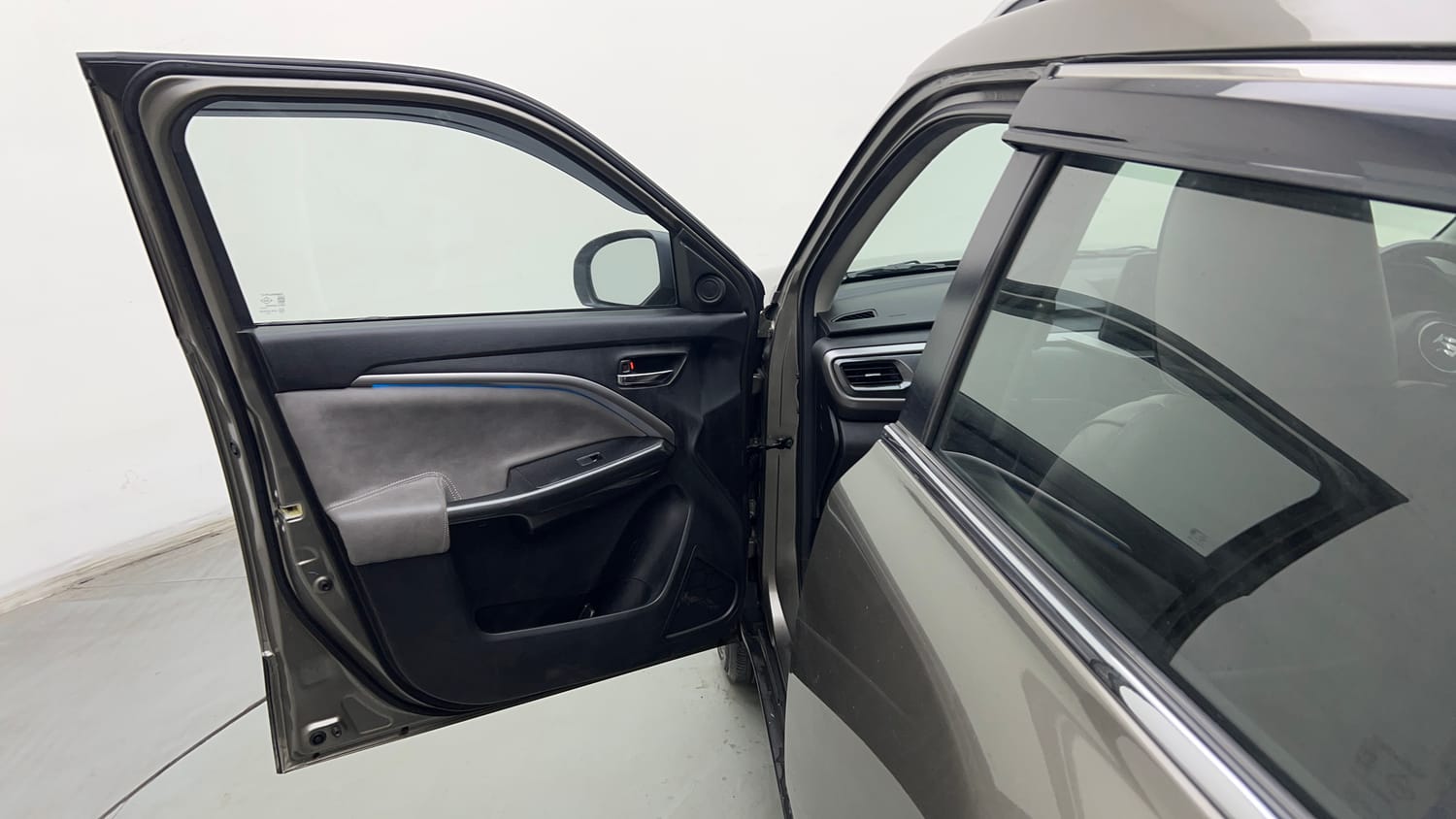 Used 2024 Maruti Suzuki Brezza ZXi Plus AT Petrol Automatic interior LEFT FRONT DOOR OPEN VIEW