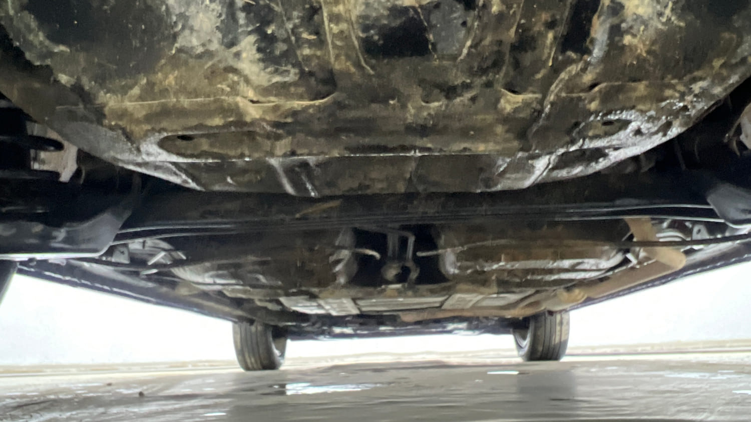 Used 2017 Honda WR-V VX MT Petrol Petrol Manual extra REAR UNDERBODY VIEW (TAKEN FROM REAR)
