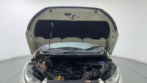 Used 2018 Ford EcoSport Titanium + 1.5L Ti-VCT AT Petrol Automatic engine ENGINE & BONNET OPEN FRONT VIEW