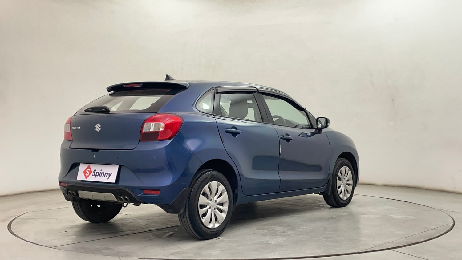 Used 2017 Maruti Suzuki Baleno Delta 1.2 Petrol Manual exterior RIGHT REAR CORNER VIEW