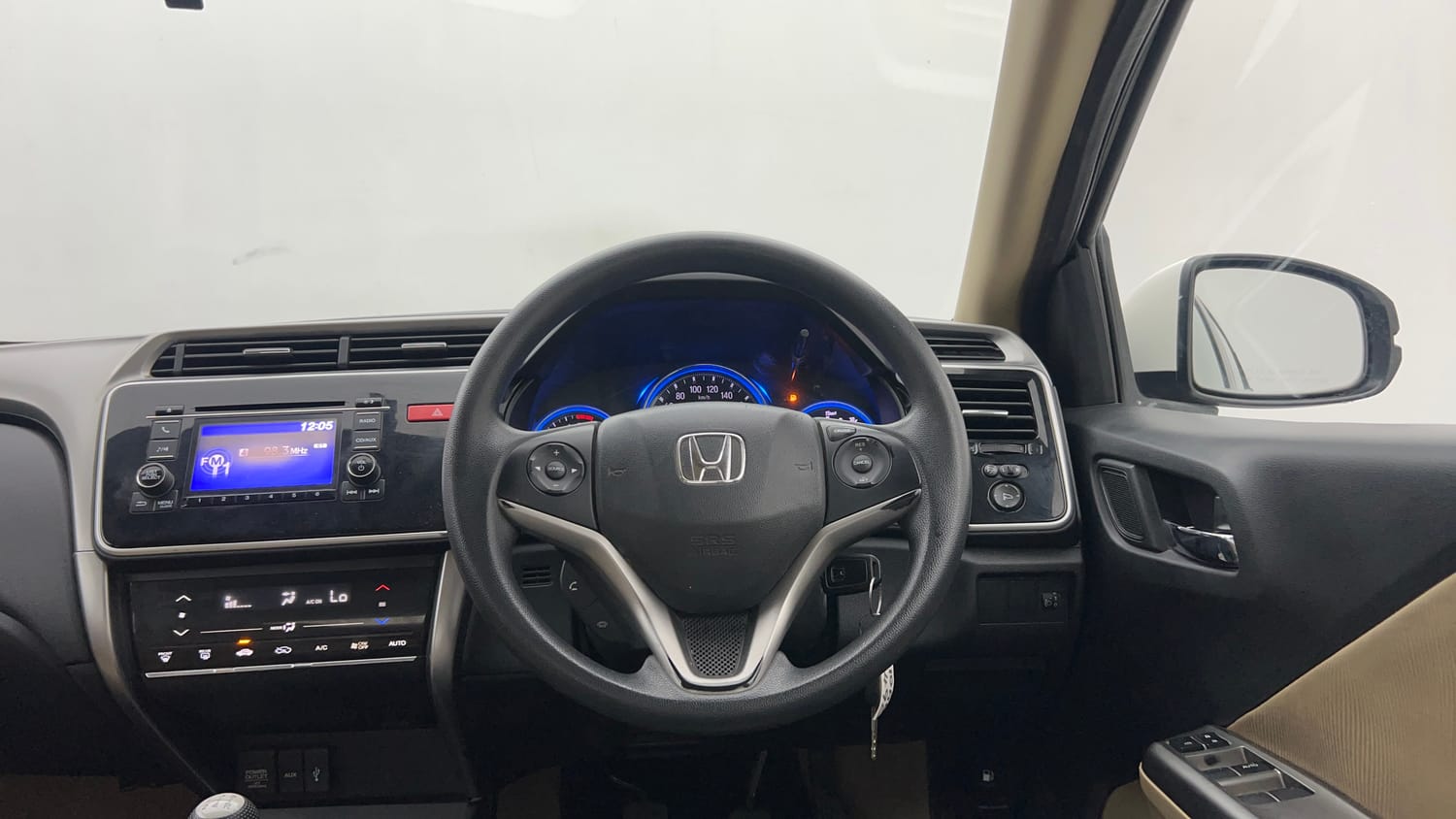 Used 2014 Honda City V Petrol Manual interior STEERING VIEW