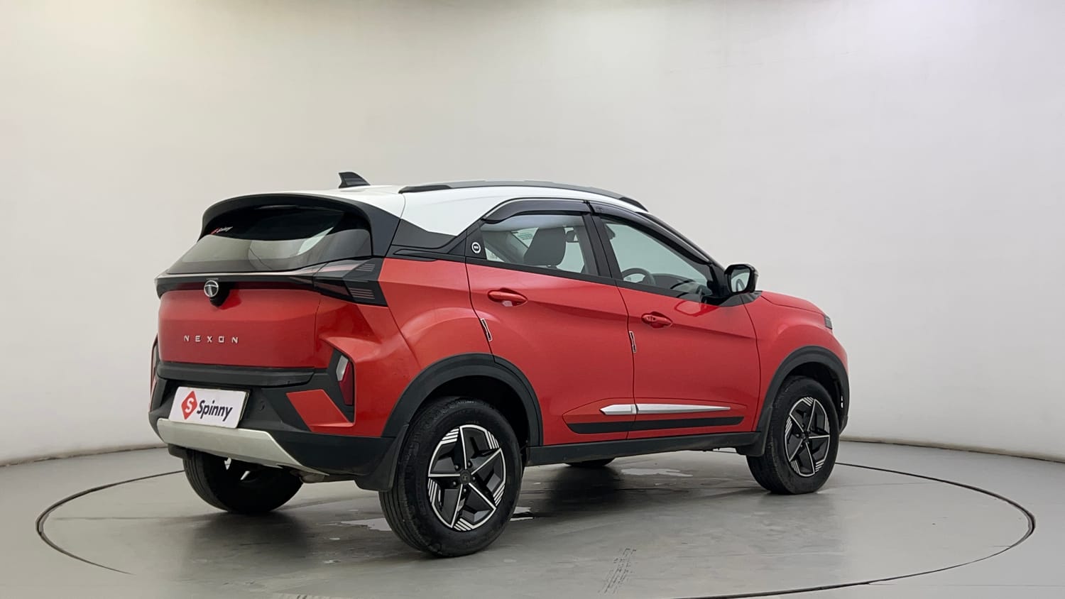 Used 2024 Tata Nexon Creative Plus S 1.2 Revotron Petrol 6MT DT Petrol Manual exterior RIGHT REAR CORNER VIEW