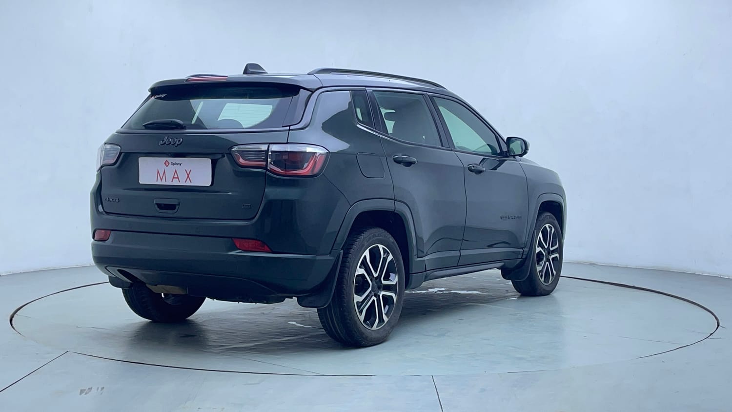 Used 2022 Jeep Compass Model S (O) Diesel 4x4 AT Diesel Automatic exterior RIGHT REAR CORNER VIEW