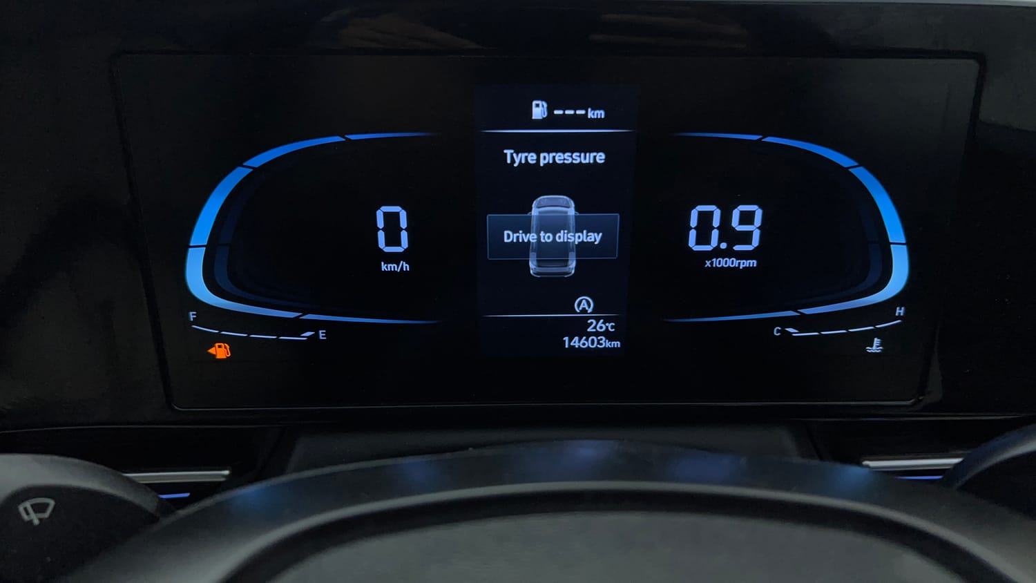 Used 2024 Hyundai Verna SX (O)1.5 Petrol MT Petrol Manual interior CLUSTERMETER VIEW