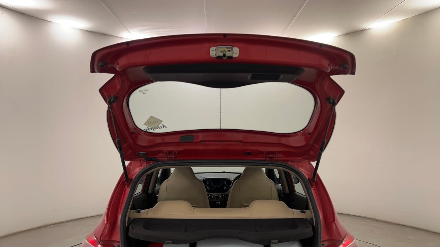 Used 2019 Hyundai Grand i10 Magna 1.2 Kappa VTVT CNG Cng Manual interior DICKY DOOR OPEN VIEW