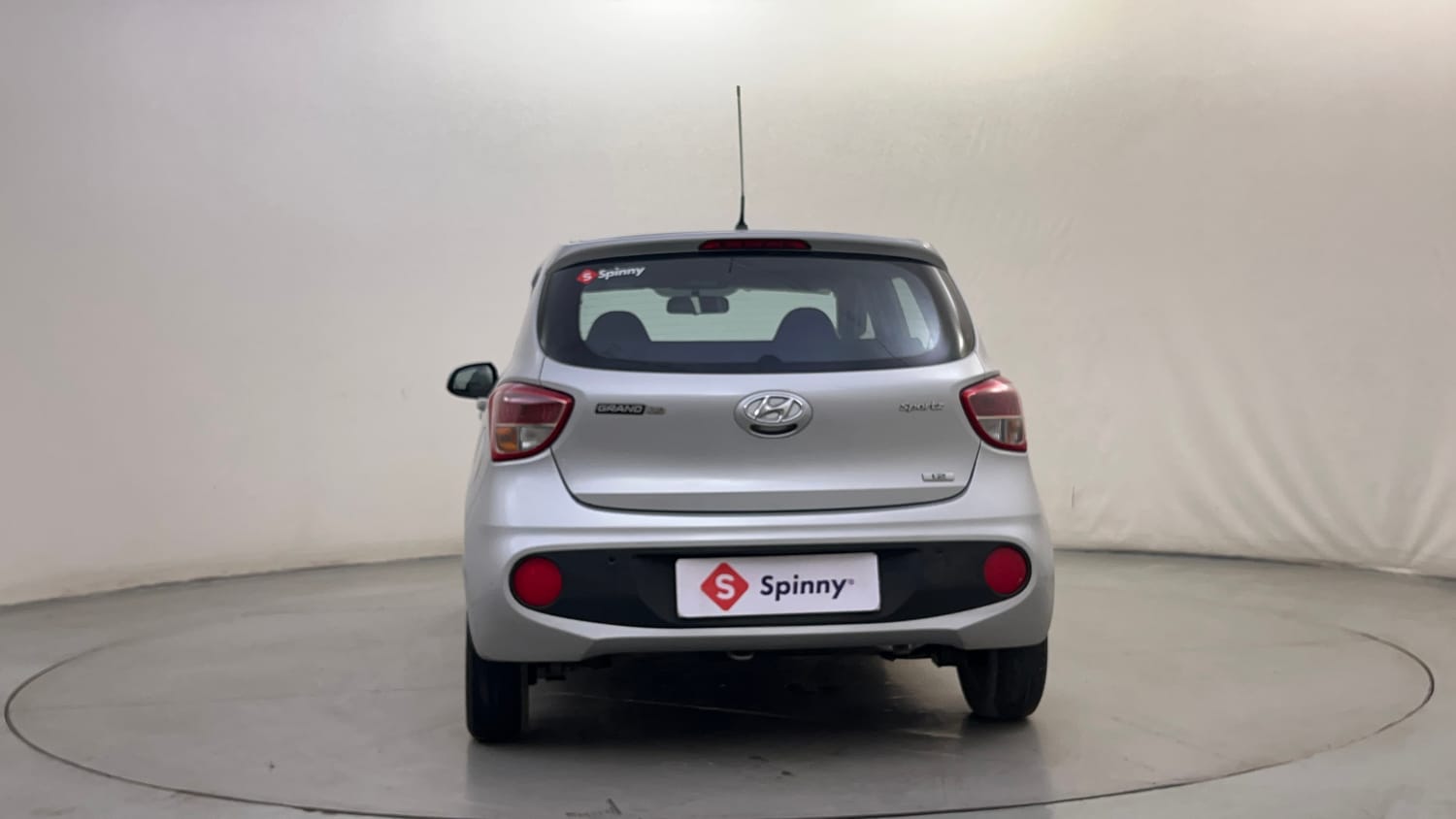 Used 2017 Hyundai Grand i10 Sportz 1.2 Kappa VTVT Petrol Manual exterior BACK VIEW