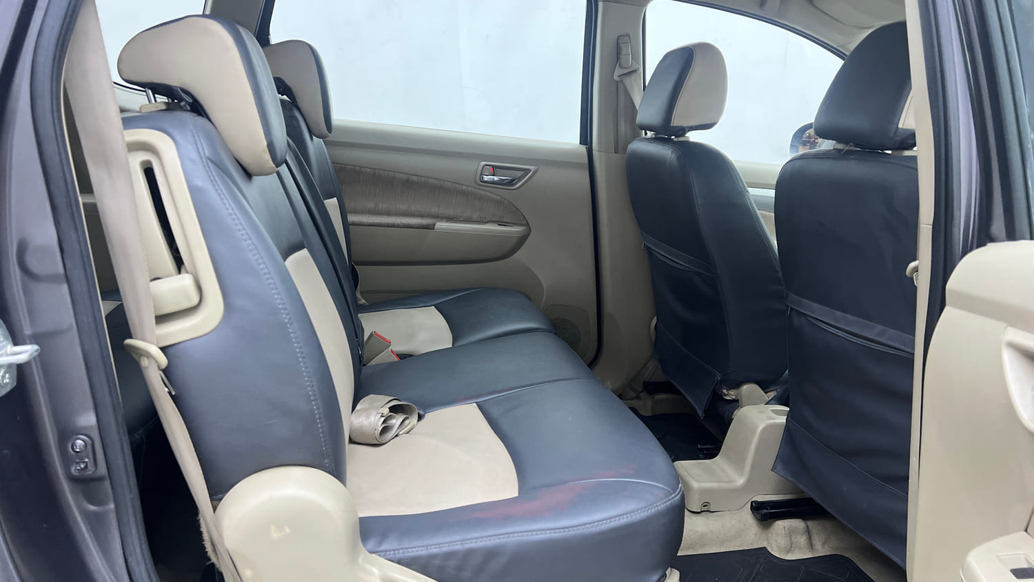 Used 2013 Maruti Suzuki Ertiga Vxi Petrol Manual interior RIGHT SIDE REAR DOOR CABIN VIEW