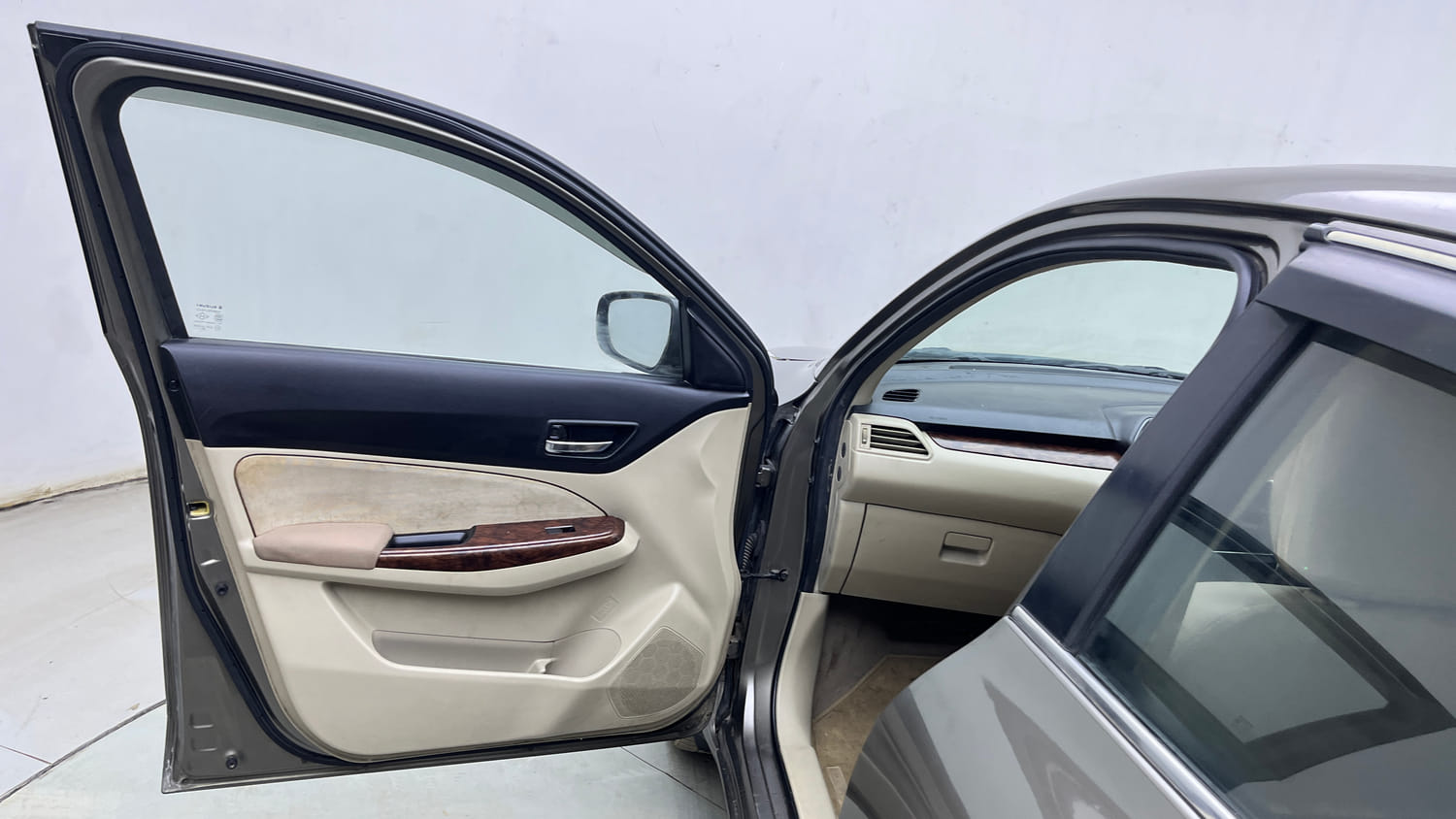 Used 2018 Maruti Suzuki Dzire ZDi Plus AMT Diesel Automatic interior LEFT FRONT DOOR OPEN VIEW