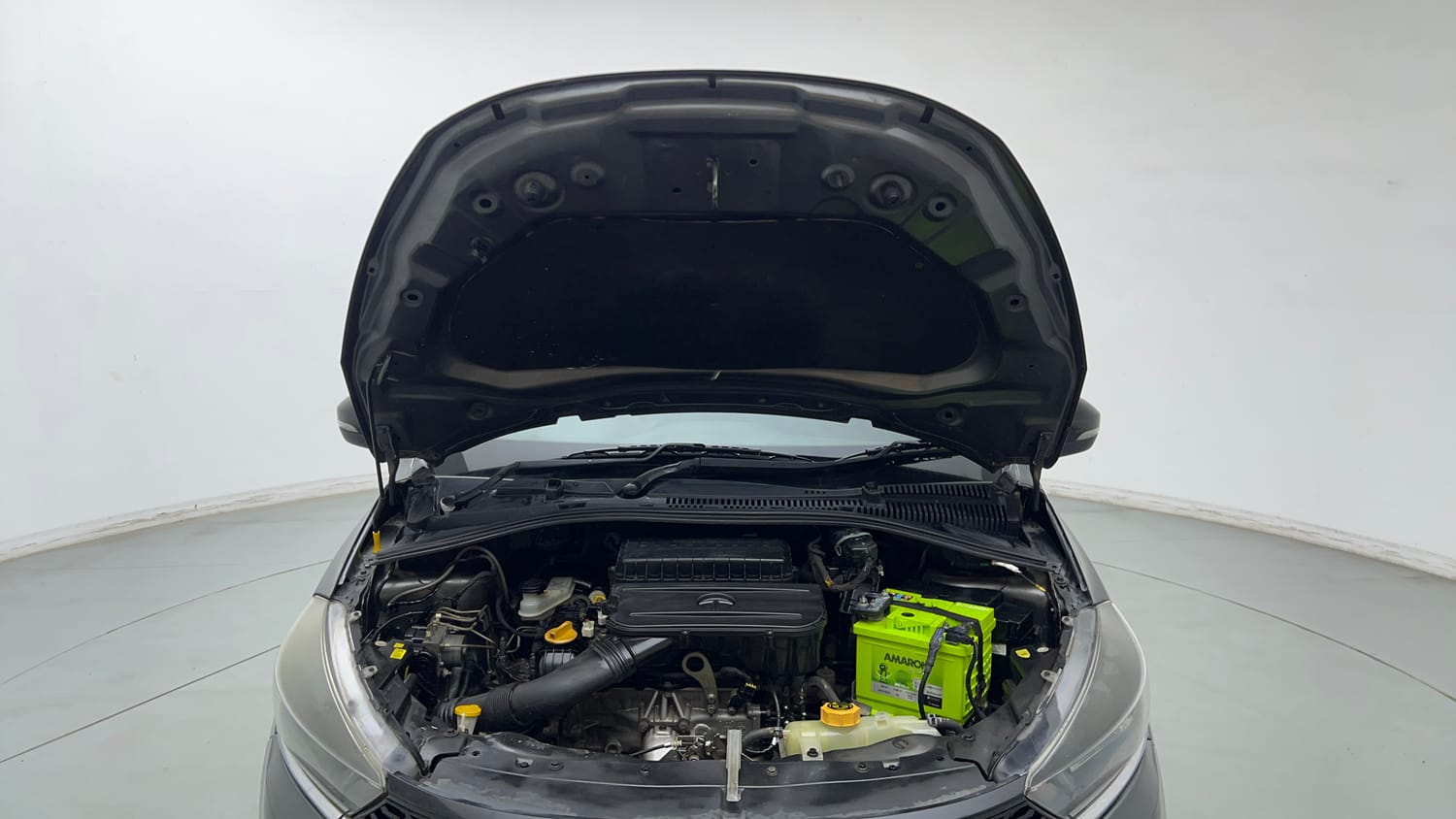 Used 2020 Tata Tiago XZ Plus Petrol Manual engine ENGINE & BONNET OPEN FRONT VIEW