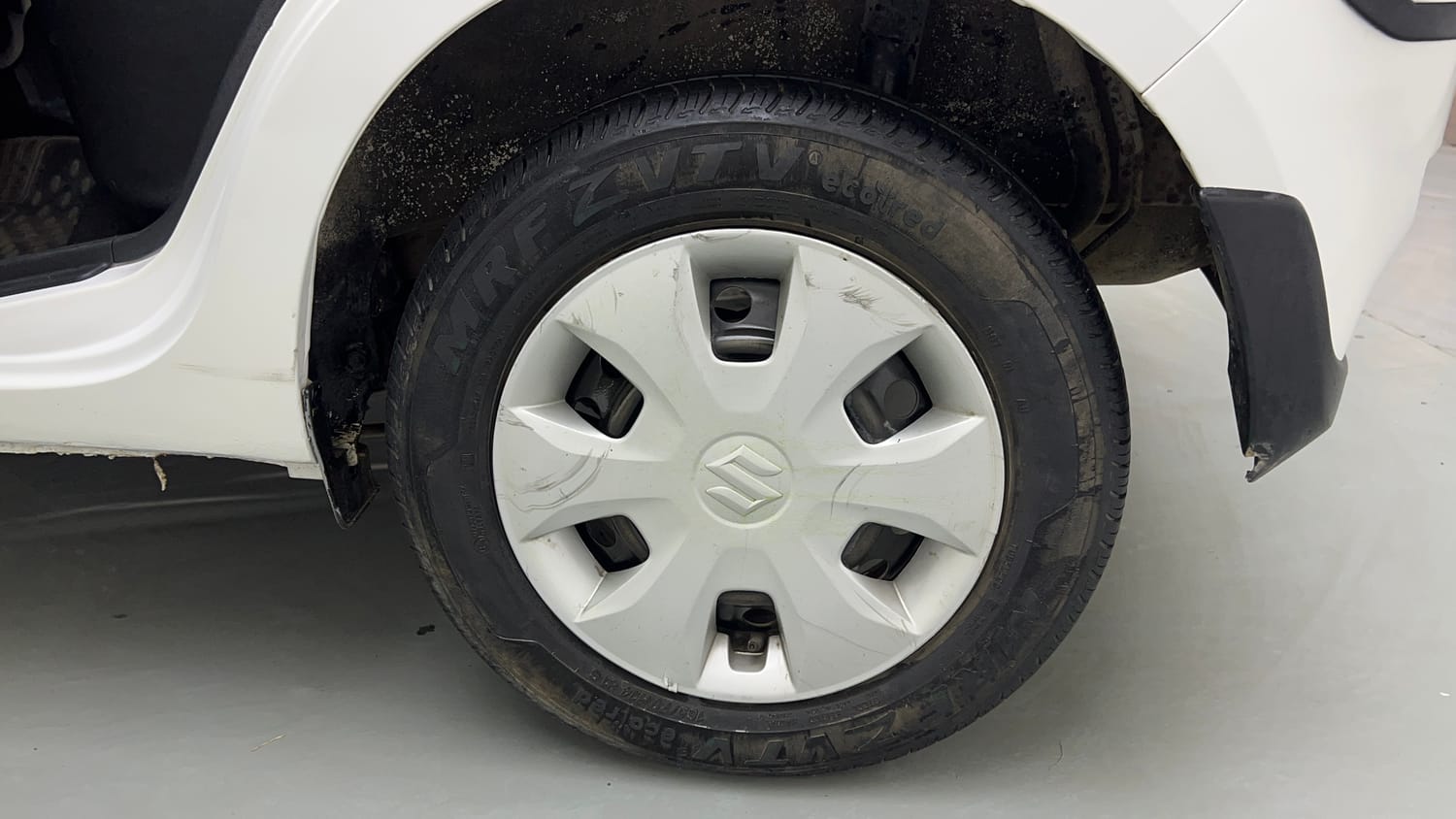 Used 2024 Maruti Suzuki Wagon R VXI 1.0 CNG Cng Manual tyres LEFT REAR TYRE RIM VIEW