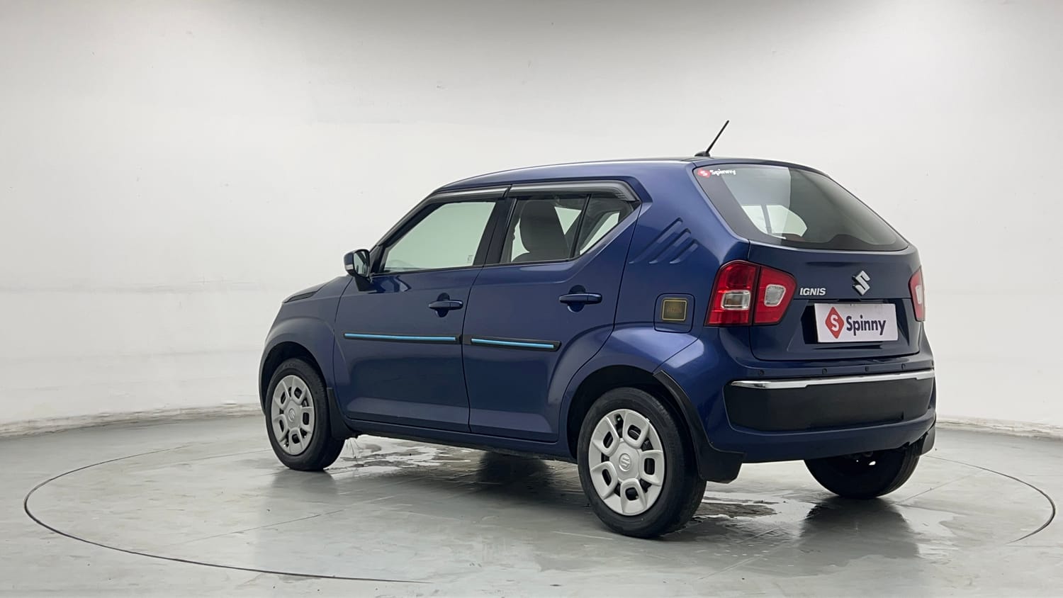 Used 2019 Maruti Suzuki Ignis Delta 1.2 MT Petrol Manual exterior LEFT REAR CORNER VIEW