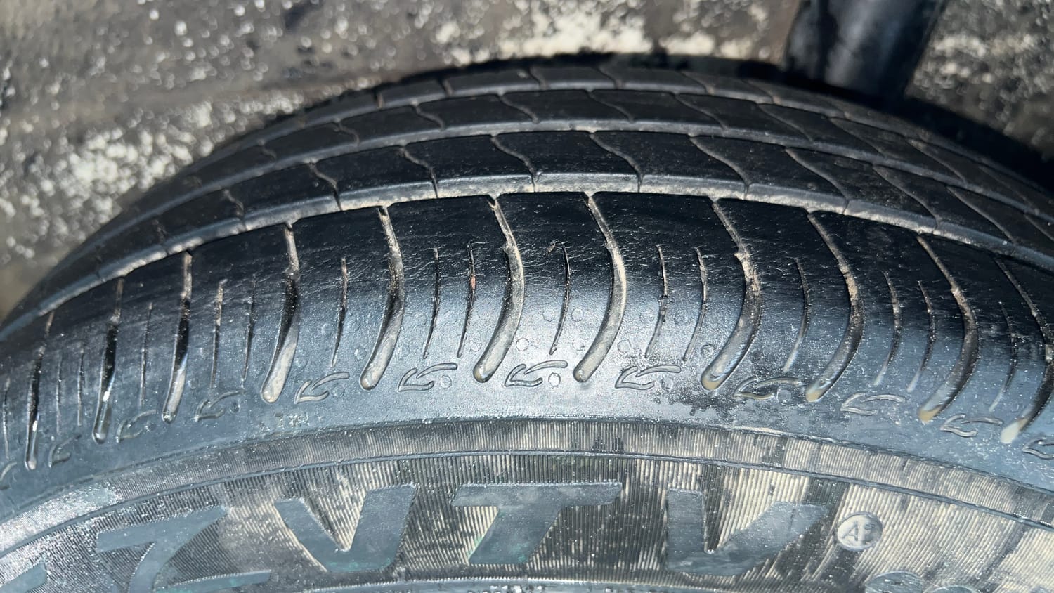 Used 2024 Maruti Suzuki Wagon R VXI 1.0 CNG Cng Manual tyres LEFT REAR TYRE TREAD VIEW