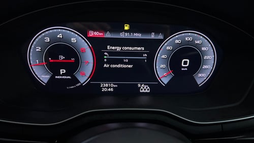 Used 2023 Audi A4 Technology 40 TFSI Petrol Automatic interior CLUSTERMETER VIEW