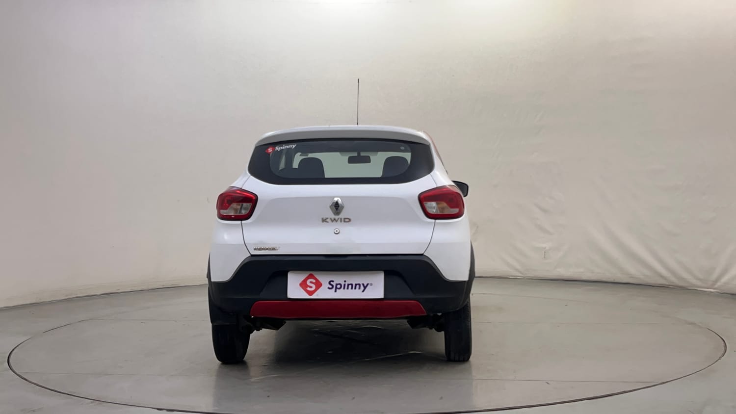 Used 2018 renault Kwid 1.0 RXL Anniversary Edition Petrol Manual exterior BACK VIEW