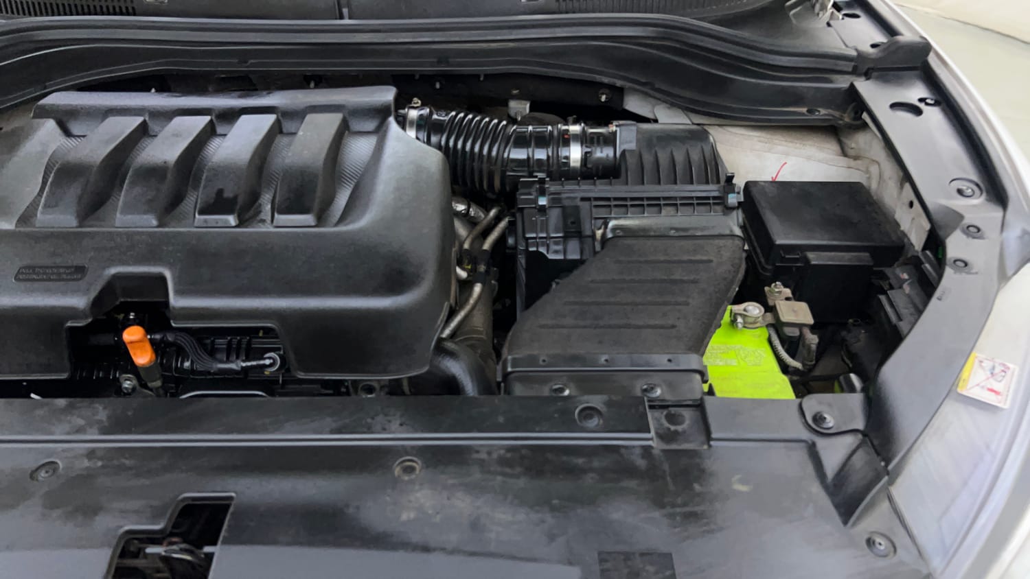 Used 2024 Mahindra XUV700 AX 5 Petrol AT 5 STR Petrol Automatic engine ENGINE LEFT SIDE VIEW