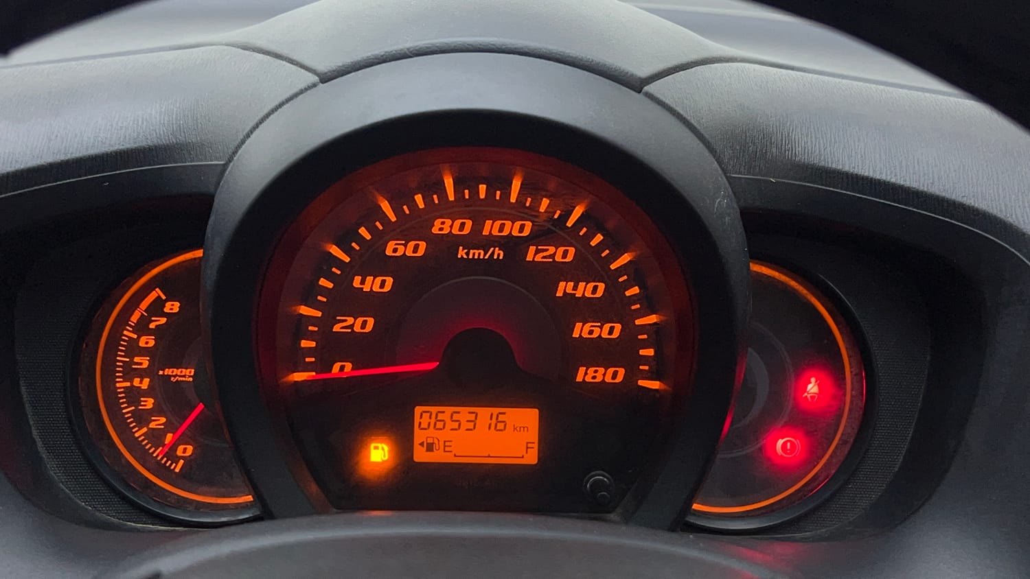 Used 2014 Honda Amaze 1.2 S i-VTEC Petrol Manual interior CLUSTERMETER VIEW