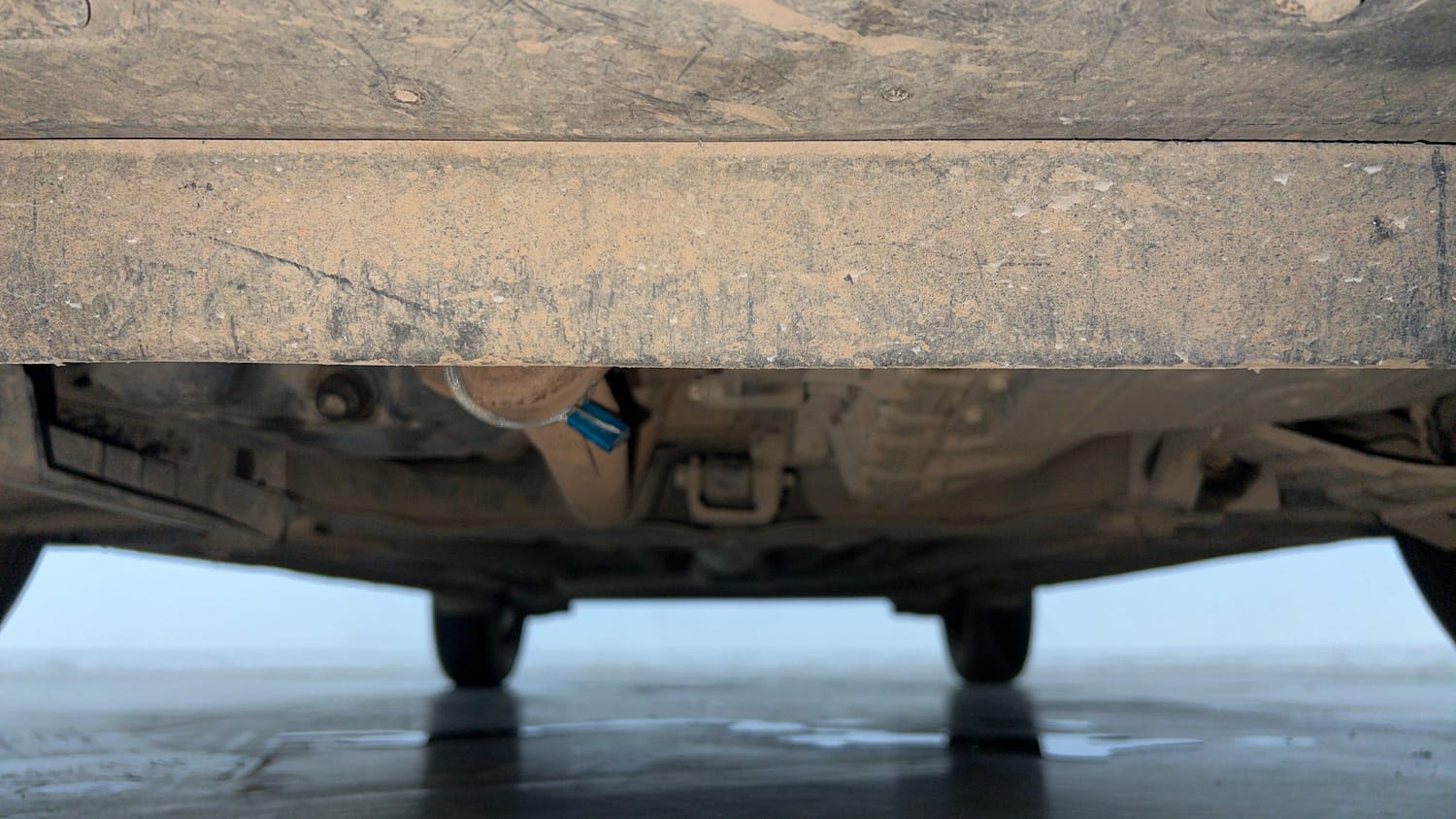 Used 2024 Tata Altroz XTA Petrol Petrol Automatic extra FRONT LEFT UNDERBODY VIEW