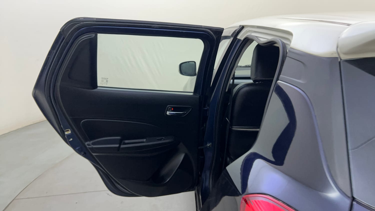 Used 2018 Maruti Suzuki Swift ZXi AMT Petrol Automatic interior LEFT REAR DOOR OPEN VIEW