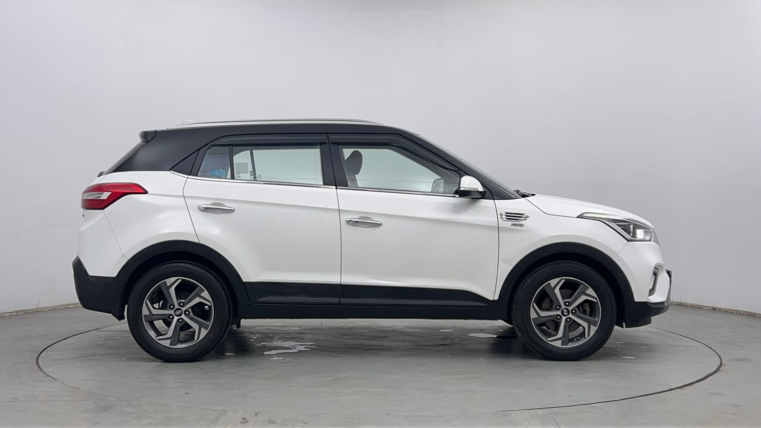 Used 2019 Hyundai Creta SX 1.6 AT Petrol Petrol Automatic exterior RIGHT SIDE VIEW