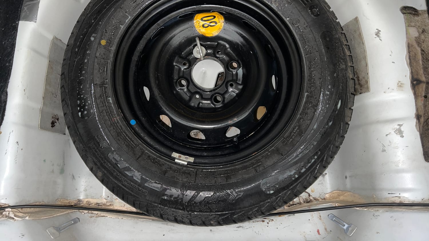 Used 2022 Tata Tiago XZ Plus Petrol Manual tyres SPARE TYRE VIEW