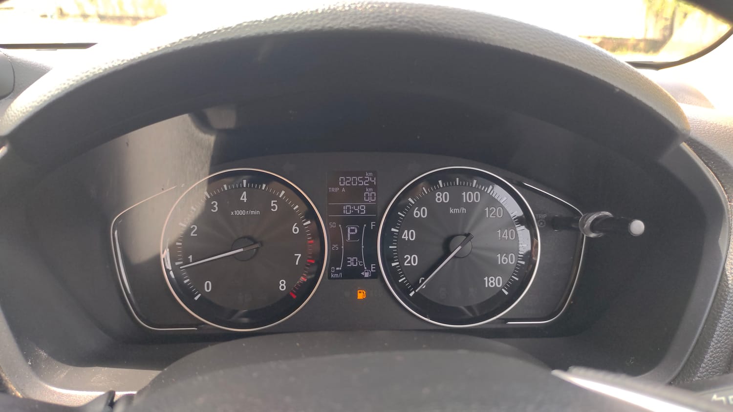 Used 2022 Honda Amaze VX CVT 1.2 Petrol Petrol Automatic interior CLUSTERMETER VIEW