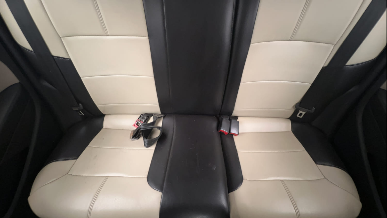 Used 2012 Volkswagen Polo Comfortline 1.2L (P) Petrol Manual interior REAR SEAT CONDITION VIEW