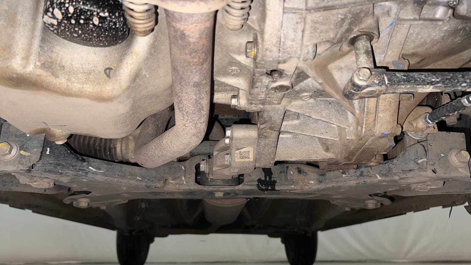 Used 2021 Maruti Suzuki S-Presso VXi Petrol Manual extra FRONT LEFT UNDERBODY VIEW